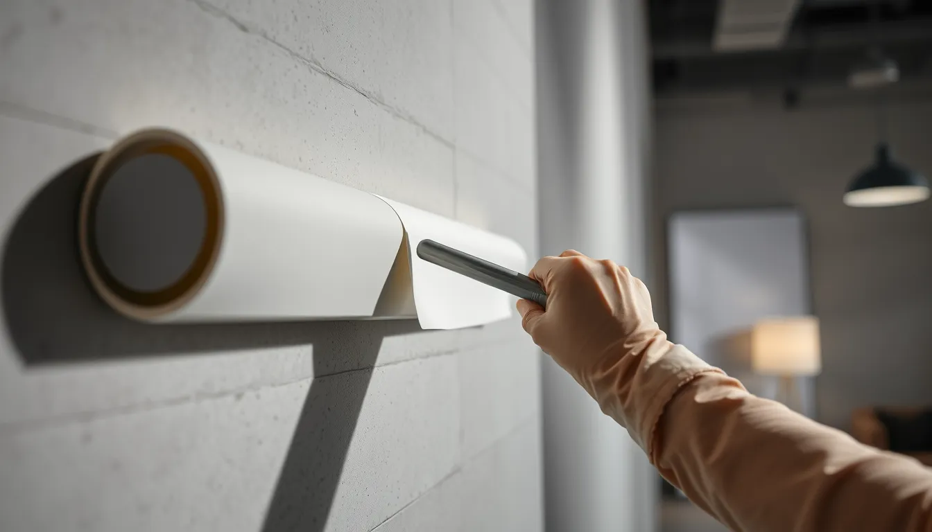 Application d'une sous-couche avant peinture intérieure à Chambéry