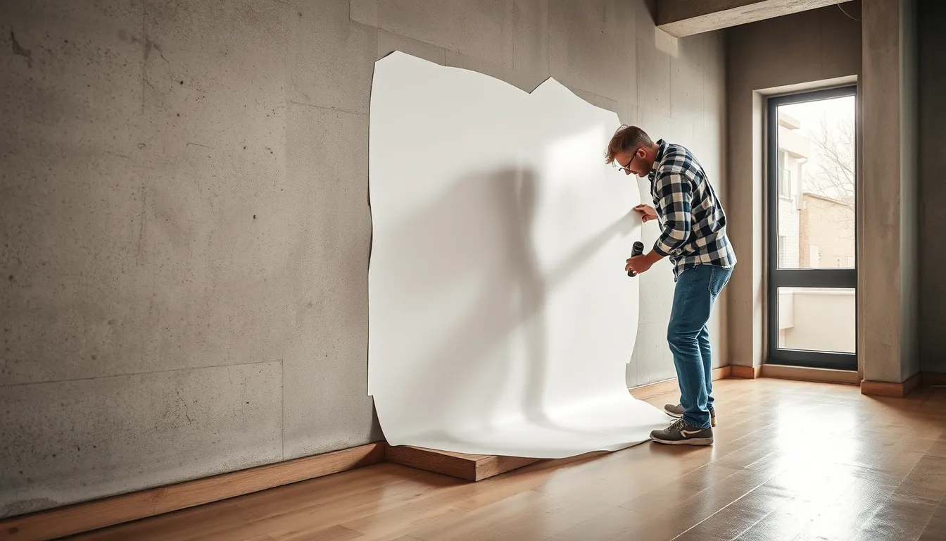 Application d'une sous-couche avant peinture intérieure à Chambéry