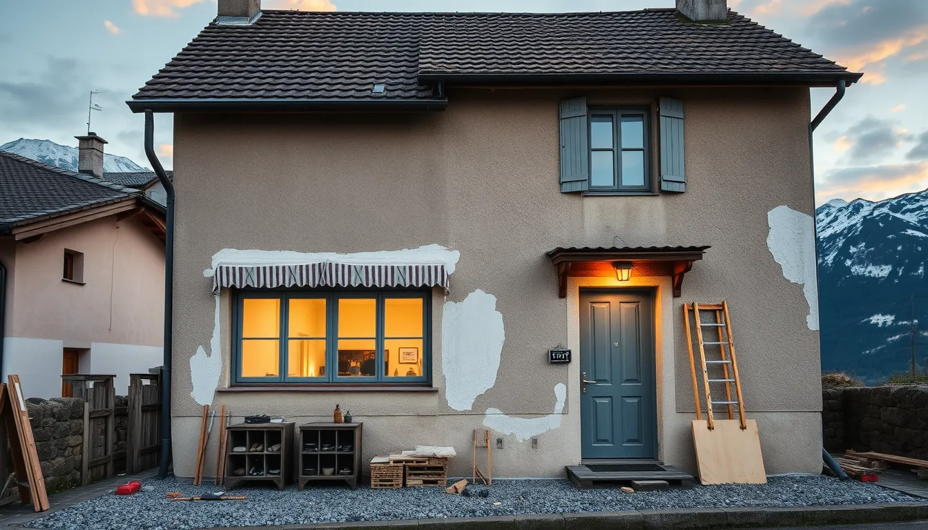prix peinture extérieure maison Chambéry au mètre carré